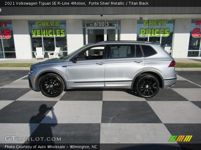 2021 Volkswagen Tiguan SE R-Line 4Motion in Pyrite Silver Metallic