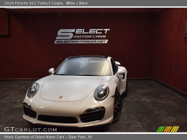 2014 Porsche 911 Turbo S Coupe in White