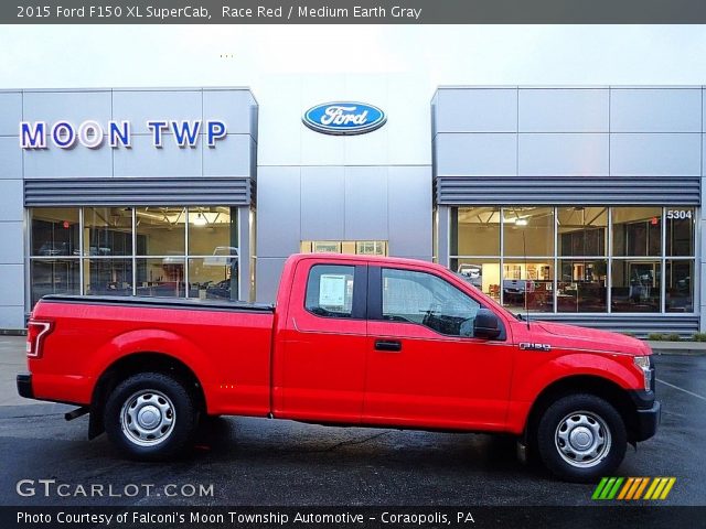 2015 Ford F150 XL SuperCab in Race Red