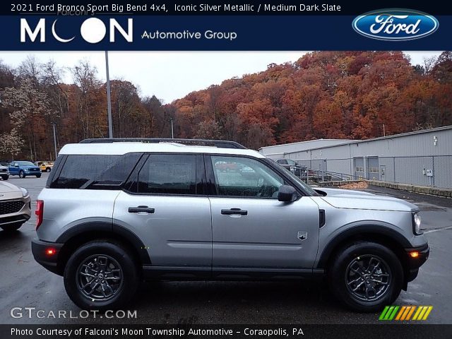 2021 Ford Bronco Sport Big Bend 4x4 in Iconic Silver Metallic