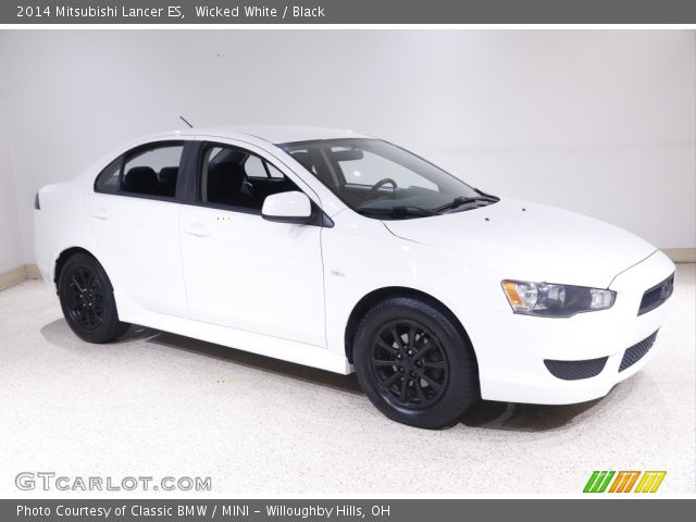 2014 Mitsubishi Lancer ES in Wicked White