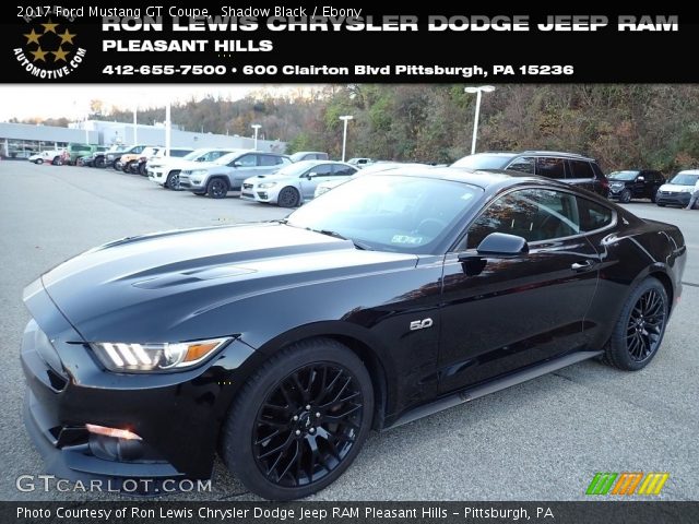 2017 Ford Mustang GT Coupe in Shadow Black