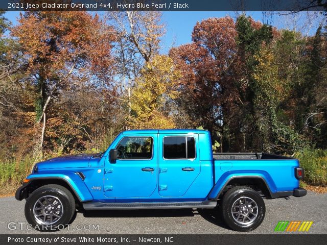 2021 Jeep Gladiator Overland 4x4 in Hydro Blue Pearl