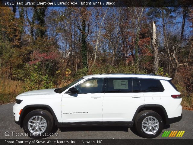 2021 Jeep Grand Cherokee L Laredo 4x4 in Bright White