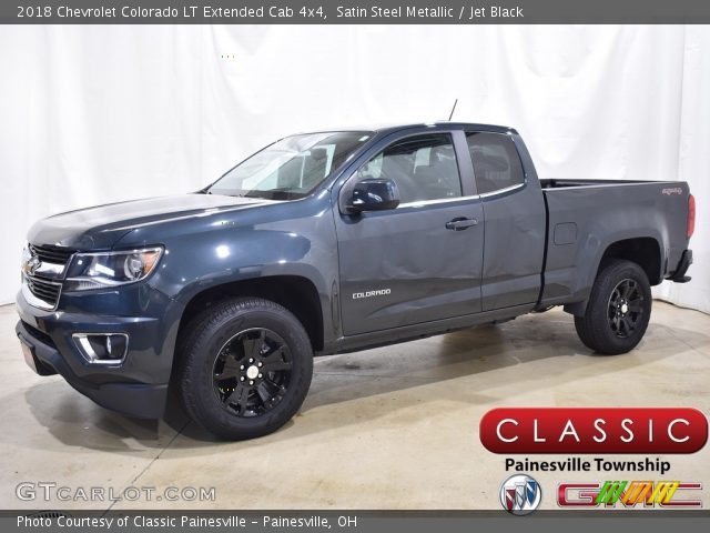 2018 Chevrolet Colorado LT Extended Cab 4x4 in Satin Steel Metallic