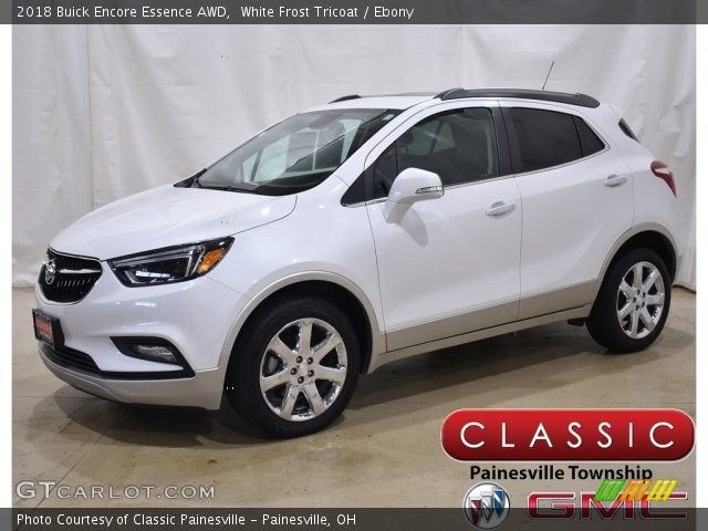 2018 Buick Encore Essence AWD in White Frost Tricoat