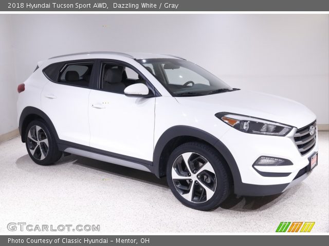 2018 Hyundai Tucson Sport AWD in Dazzling White