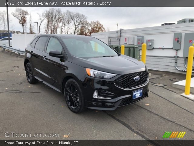 2021 Ford Edge ST-Line AWD in Agate Black Metallic