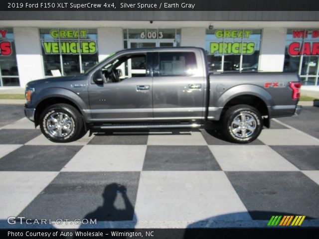 2019 Ford F150 XLT SuperCrew 4x4 in Silver Spruce