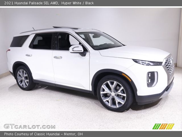 2021 Hyundai Palisade SEL AWD in Hyper White
