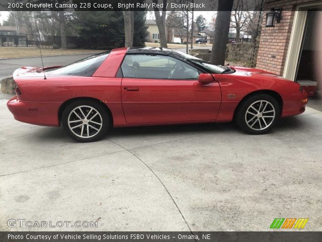 2002 Chevrolet Camaro Z28 Coupe in Bright Rally Red