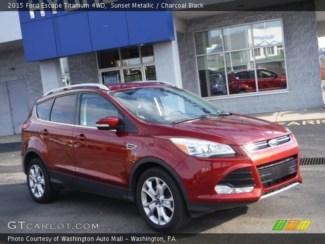 2015 Ford Escape Titanium 4WD in Sunset Metallic