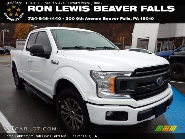 2019 Ford F150 XLT SuperCab 4x4 in Oxford White