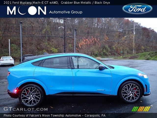 2021 Ford Mustang Mach-E GT eAWD in Grabber Blue Metallic
