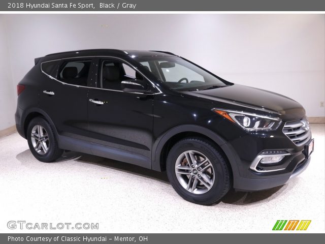 2018 Hyundai Santa Fe Sport  in Black