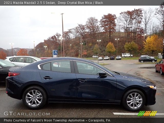 2021 Mazda Mazda3 2.5 S Sedan in Deep Crystal Blue Mica