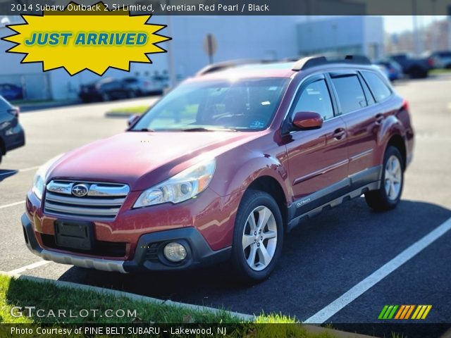 2014 Subaru Outback 2.5i Limited in Venetian Red Pearl
