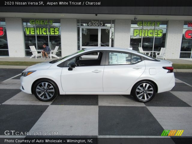 2020 Nissan Versa SR in Aspen White Tricoat
