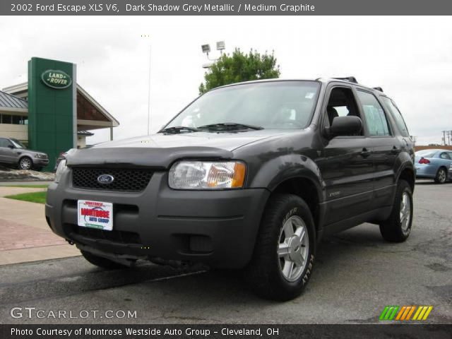 2002 Ford Escape XLS V6 in Dark Shadow Grey Metallic