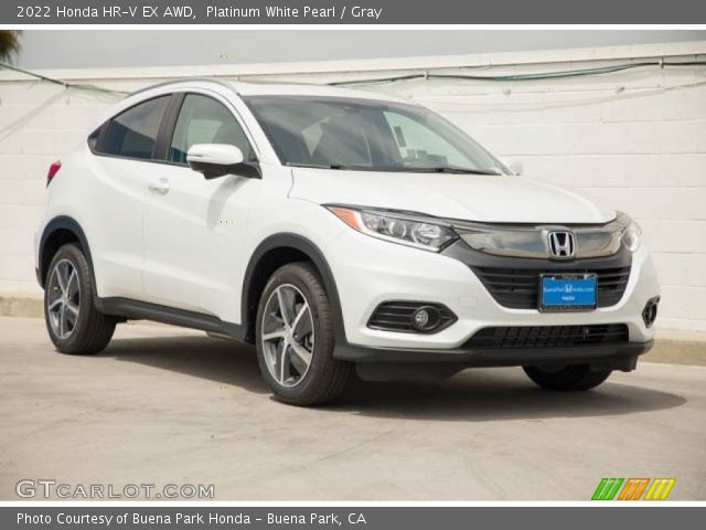 2022 Honda HR-V EX AWD in Platinum White Pearl