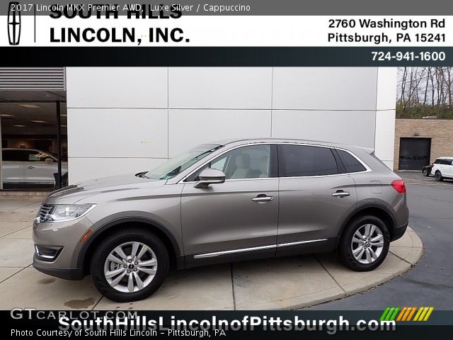 2017 Lincoln MKX Premier AWD in Luxe Silver