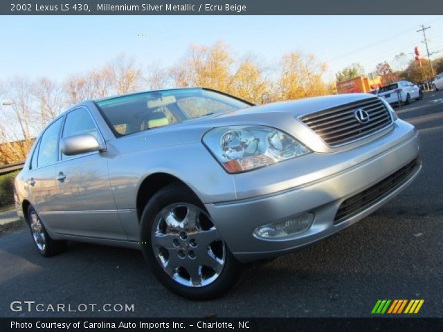 2002 Lexus LS 430 in Millennium Silver Metallic