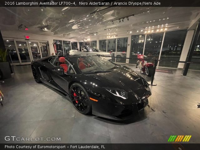 2016 Lamborghini Aventador LP700-4 in Nero Alderbaran
