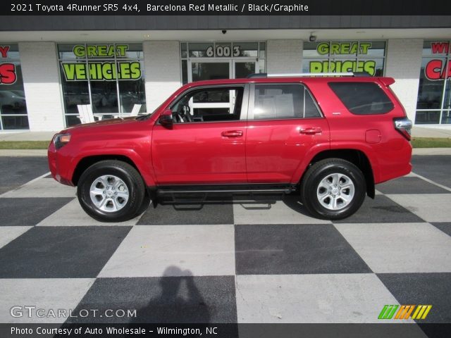 2021 Toyota 4Runner SR5 4x4 in Barcelona Red Metallic