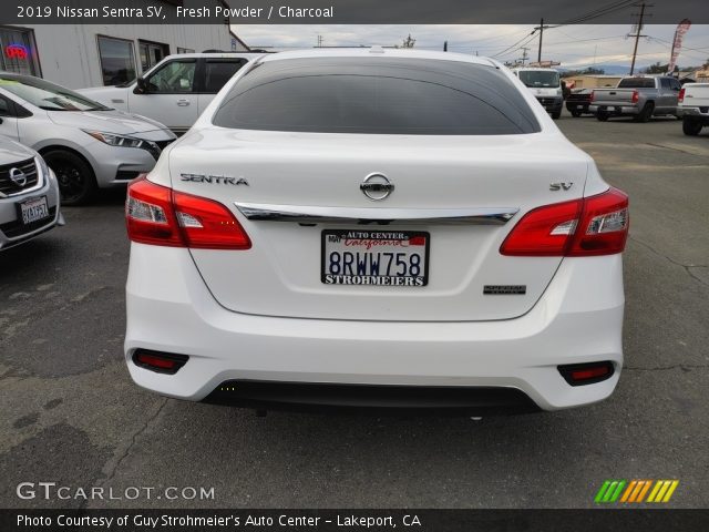 2019 Nissan Sentra SV in Fresh Powder