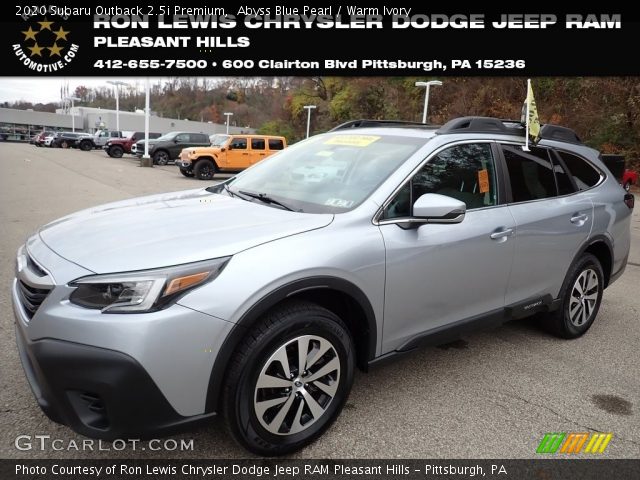 2020 Subaru Outback 2.5i Premium in Abyss Blue Pearl
