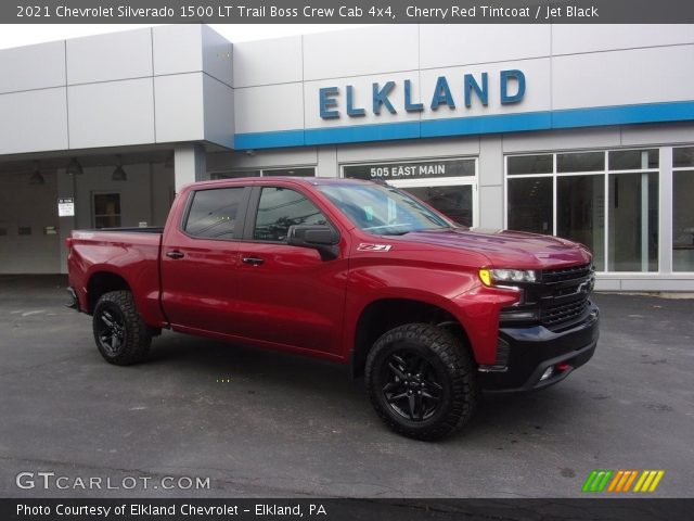 2021 Chevrolet Silverado 1500 LT Trail Boss Crew Cab 4x4 in Cherry Red Tintcoat