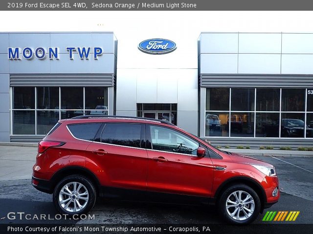 2019 Ford Escape SEL 4WD in Sedona Orange