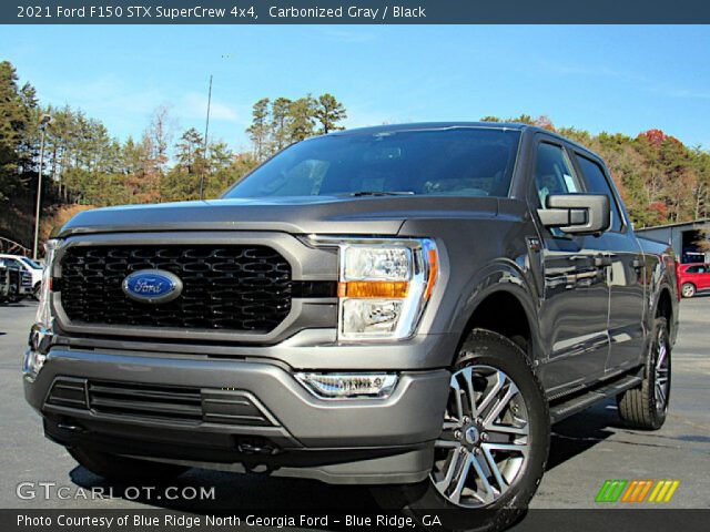 2021 Ford F150 STX SuperCrew 4x4 in Carbonized Gray