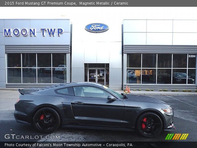 2015 Ford Mustang GT Premium Coupe in Magnetic Metallic