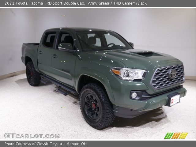 2021 Toyota Tacoma TRD Sport Double Cab in Army Green