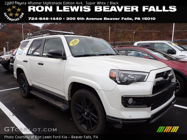 2020 Toyota 4Runner Nightshade Edition 4x4 in Super White