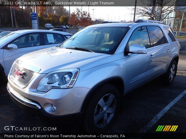 2012 GMC Acadia SLT AWD in Quicksilver Metallic