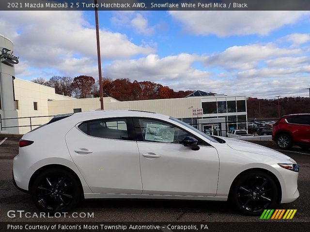 2021 Mazda Mazda3 2.5 Turbo Hatchback AWD in Snowflake White Pearl Mica