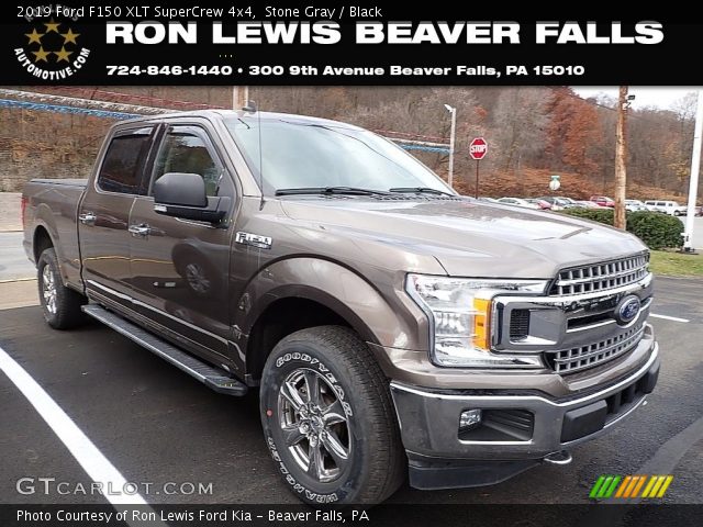 2019 Ford F150 XLT SuperCrew 4x4 in Stone Gray