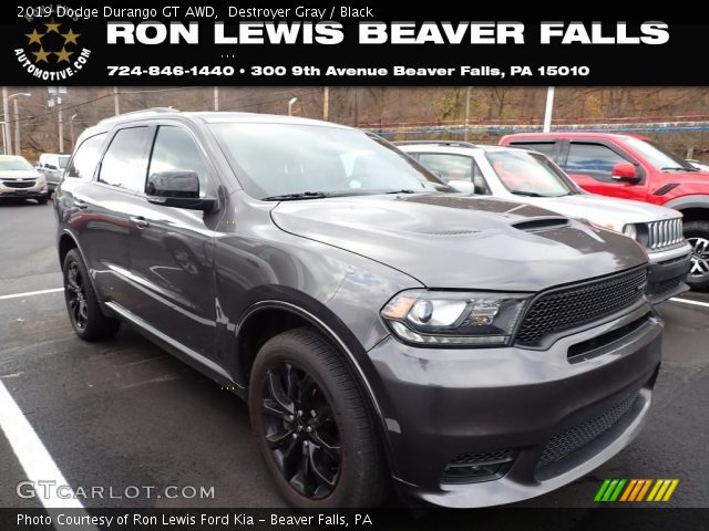 2019 Dodge Durango GT AWD in Destroyer Gray