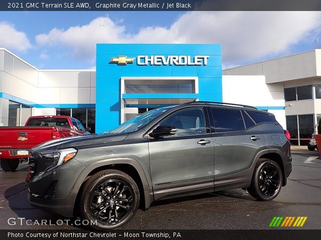 2021 GMC Terrain SLE AWD in Graphite Gray Metallic