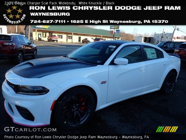 2021 Dodge Charger Scat Pack Widebody in White Knuckle