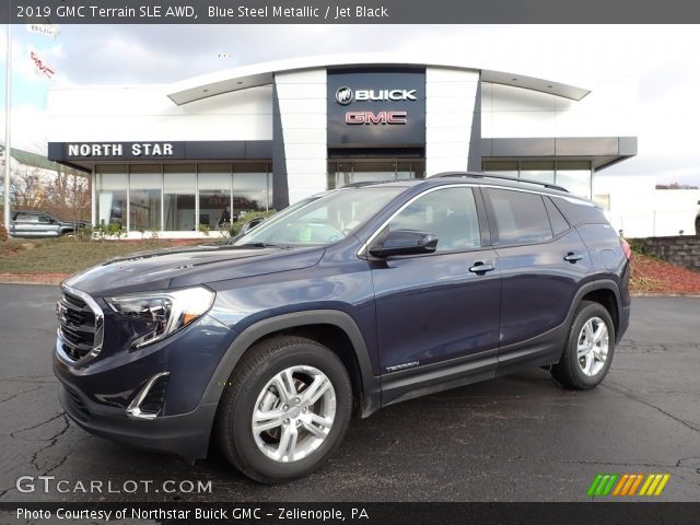 2019 GMC Terrain SLE AWD in Blue Steel Metallic