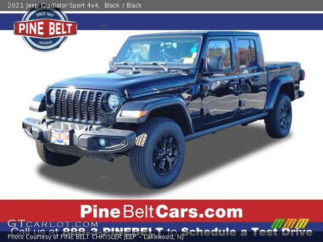 2021 Jeep Gladiator Sport 4x4 in Black