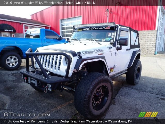 2016 Jeep Wrangler Willys Wheeler 4x4 in Bright White