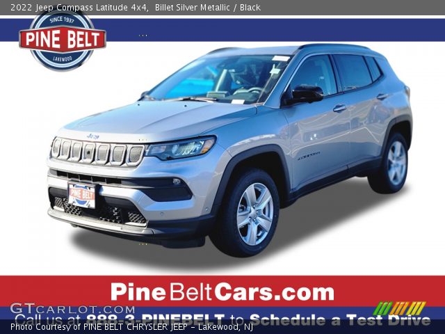 2022 Jeep Compass Latitude 4x4 in Billet Silver Metallic