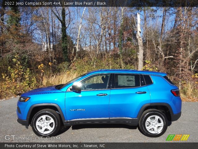 2022 Jeep Compass Sport 4x4 in Laser Blue Pearl