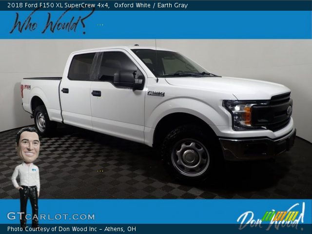 2018 Ford F150 XL SuperCrew 4x4 in Oxford White