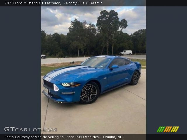 2020 Ford Mustang GT Fastback in Velocity Blue