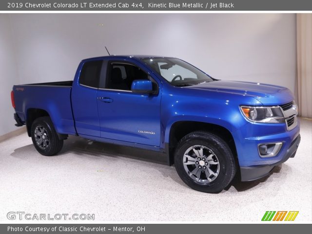 2019 Chevrolet Colorado LT Extended Cab 4x4 in Kinetic Blue Metallic